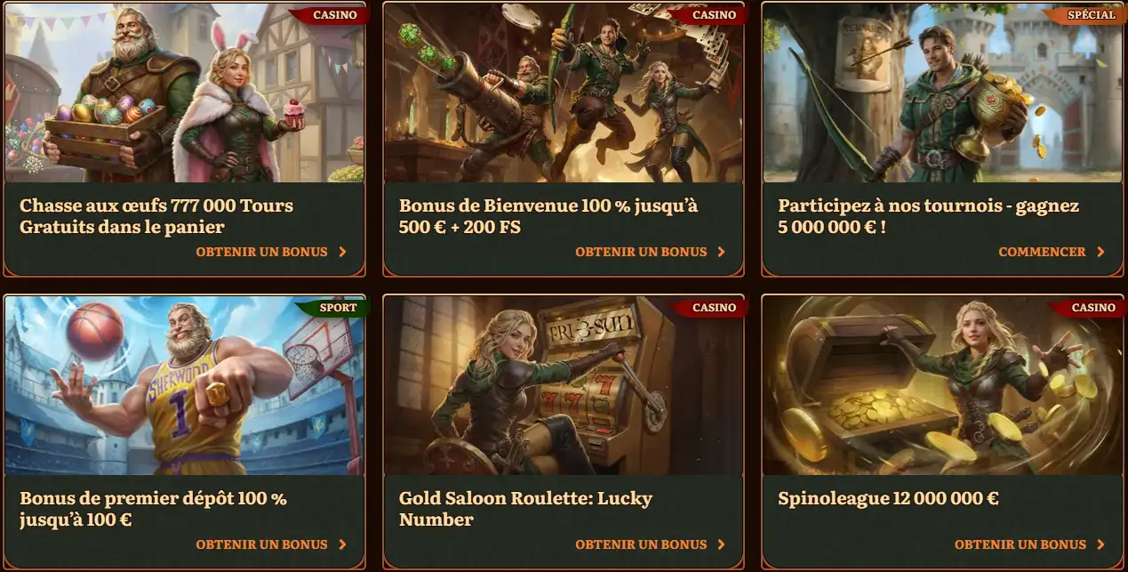 Wildrobin Casino Bonus